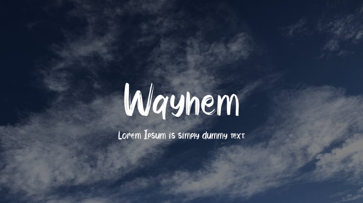 Wayhem Font