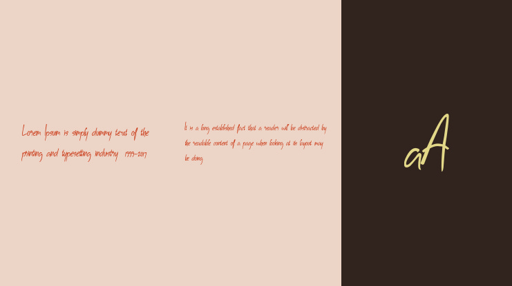 Zaforra Personal Use Font