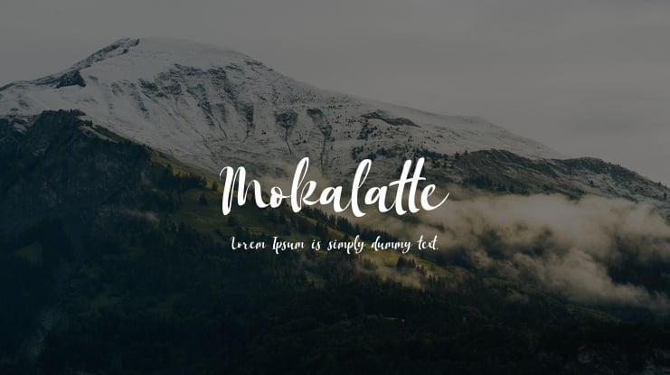 Mokalatte Font
