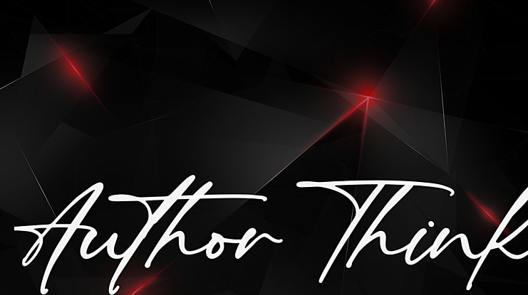 Author Think Font