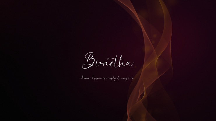 Bionetha Font