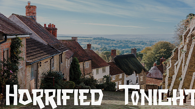 Horrified  Tonight Font