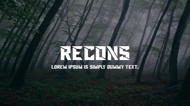 Recons Font