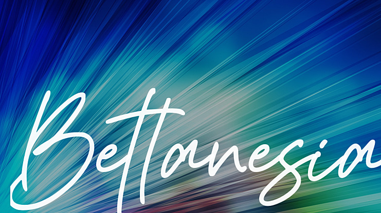 Bettanesia Font