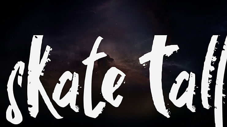 skate fall Font Family