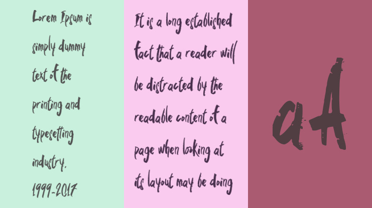 skate fall Font Family