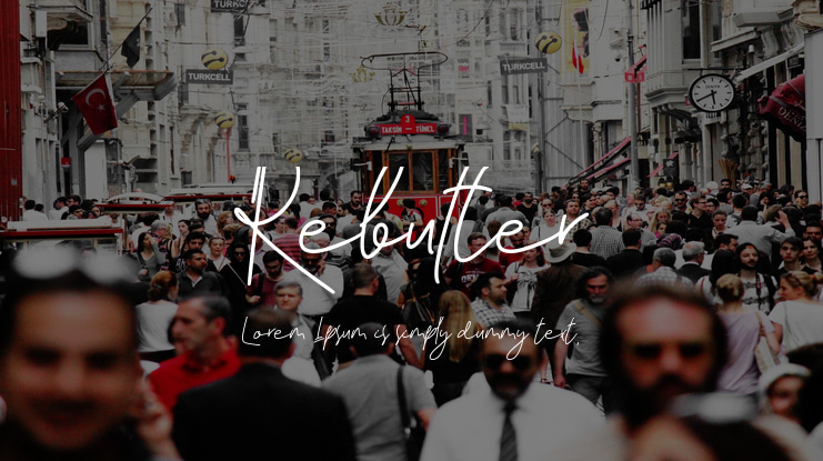 Rebutter Font Family