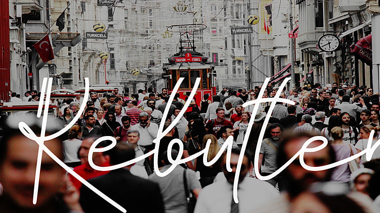 Rebutter Font Family