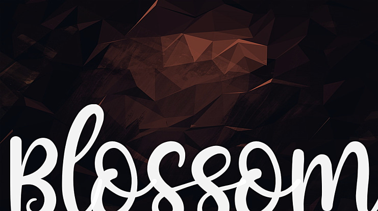 Blossom Font Family