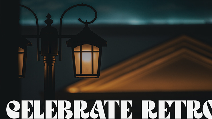 CELEBRATE RETRO Font