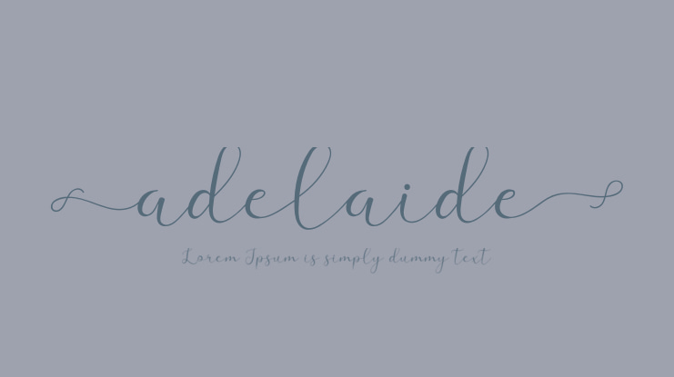 Adelaide Font