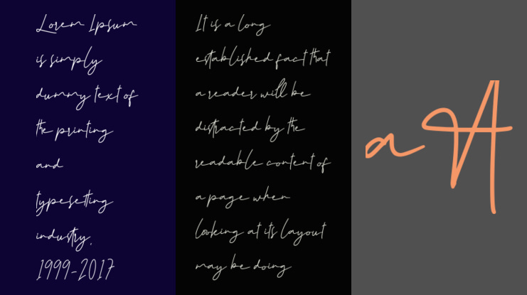 Hastan Signature Font