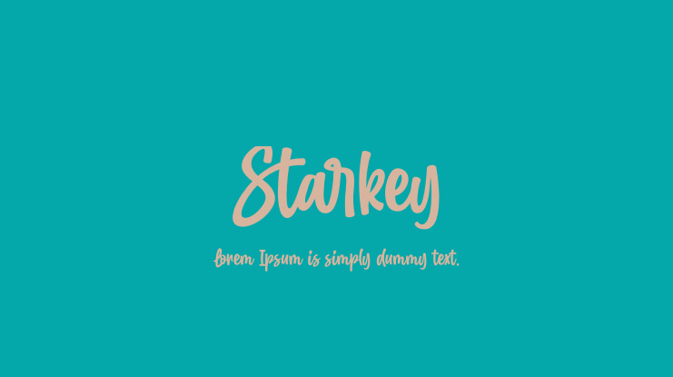 Starkey Font