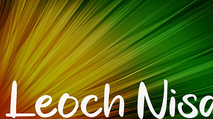 Leoch Nisa Font