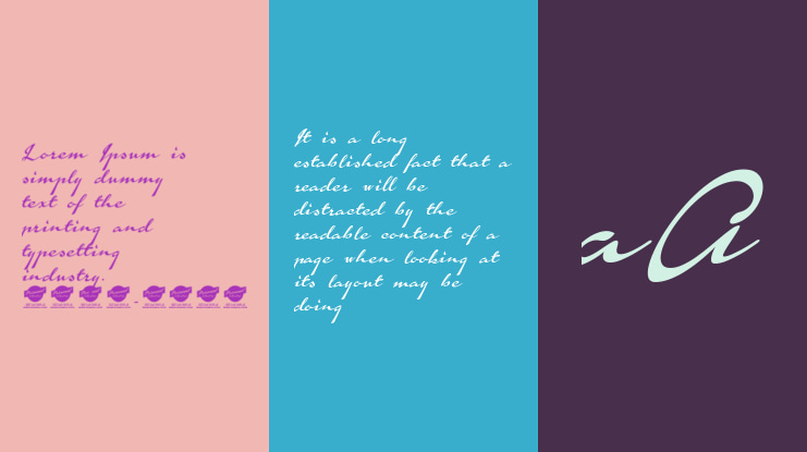 Calendary Hands PERSONAL USE DE Font