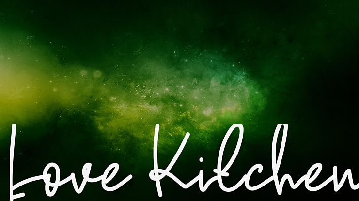 Love Kitchen Font