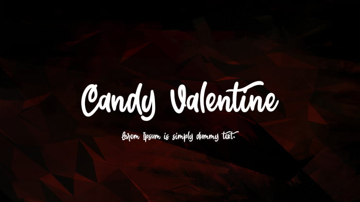 Candy Valentine Font