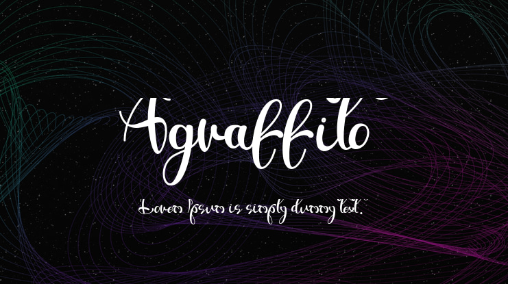 Agraffito Font