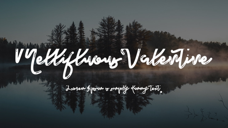 Mellifluous Valentine Font