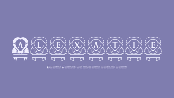Alexatie Font
