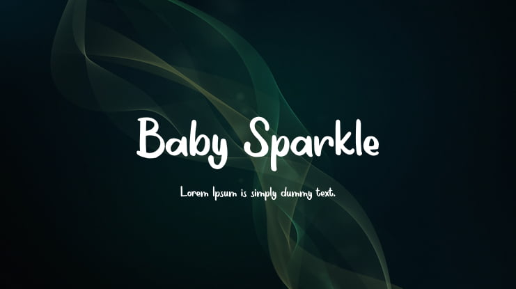 Baby Sparkle Font