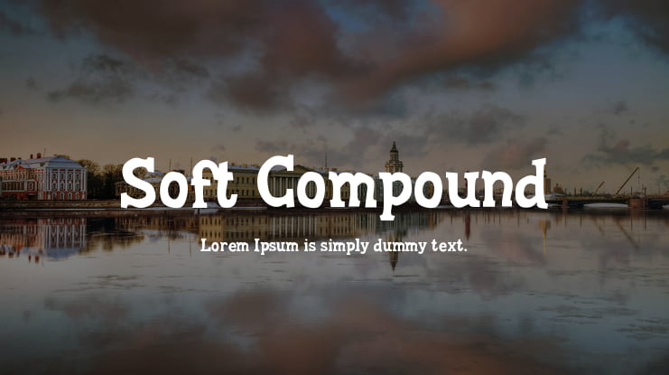 Soft Compound Font