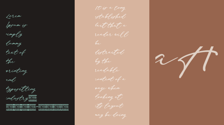 Beauty Satine Personal Use Font