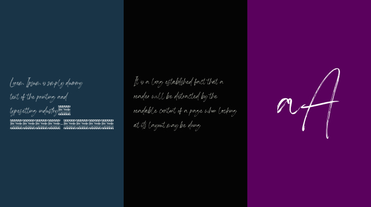 Angella White Personal use font