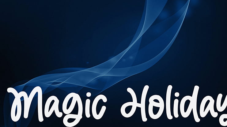 Magic Holiday Font