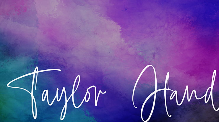 Taylor Hand Font