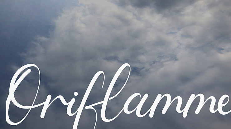 Oriflamme Font