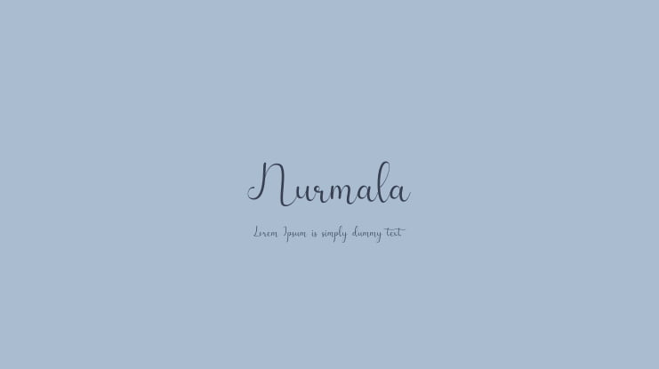 Nurmala Font