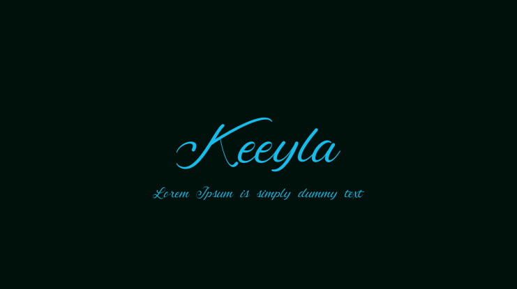 Keeyla Font
