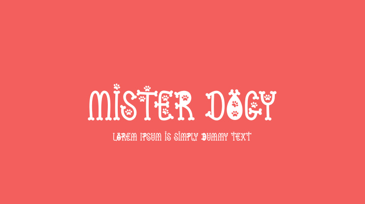 Mister Dogy Font