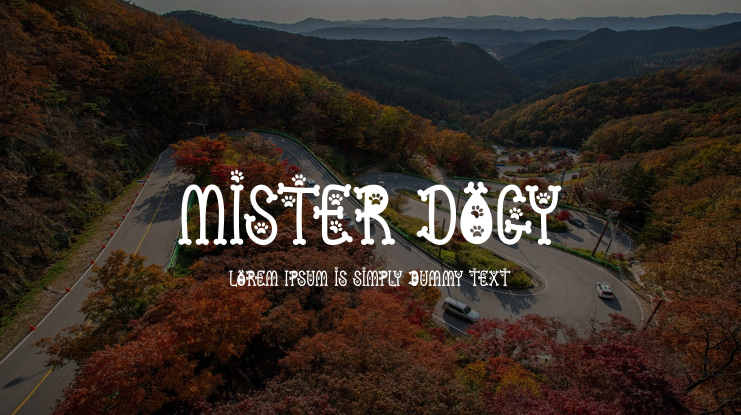 Mister Dogy Font