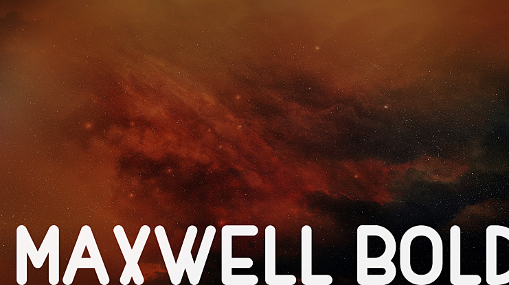 MAXWELL Font Family
