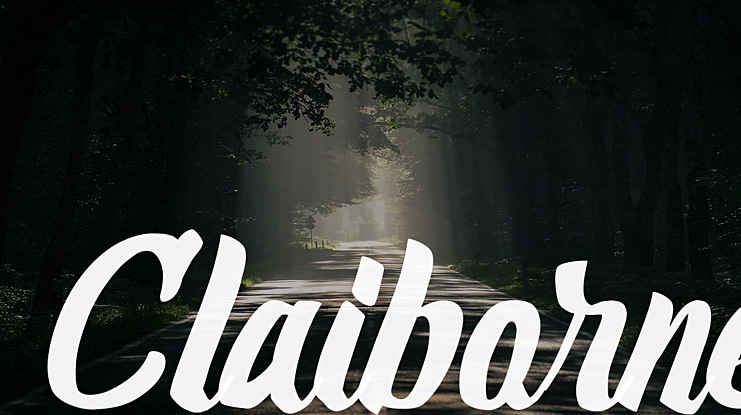 Claiborne Font