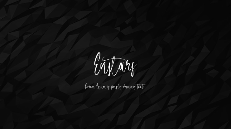 Enstars Font