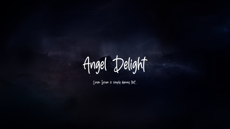 Angel Delight Font