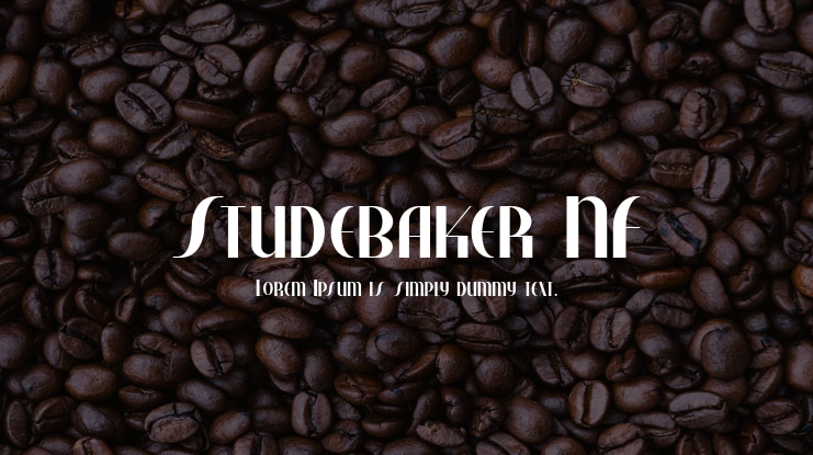 Studebaker NF Font Family
