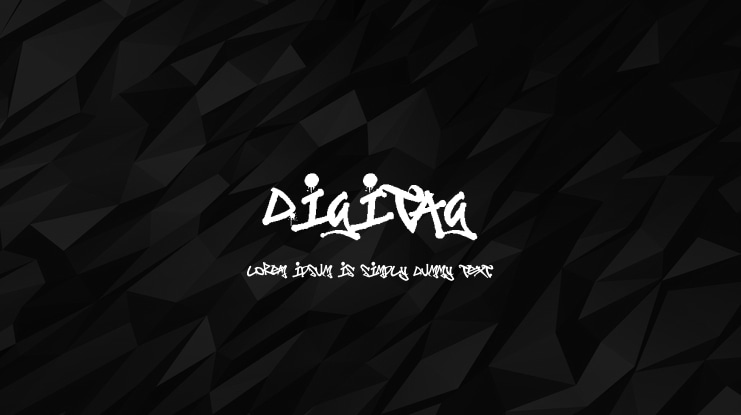 Digitag Font