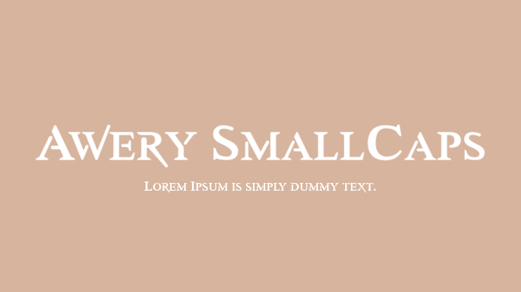 Awery SmallCaps Font Family
