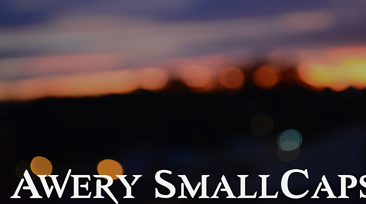 Awery SmallCaps Font Family