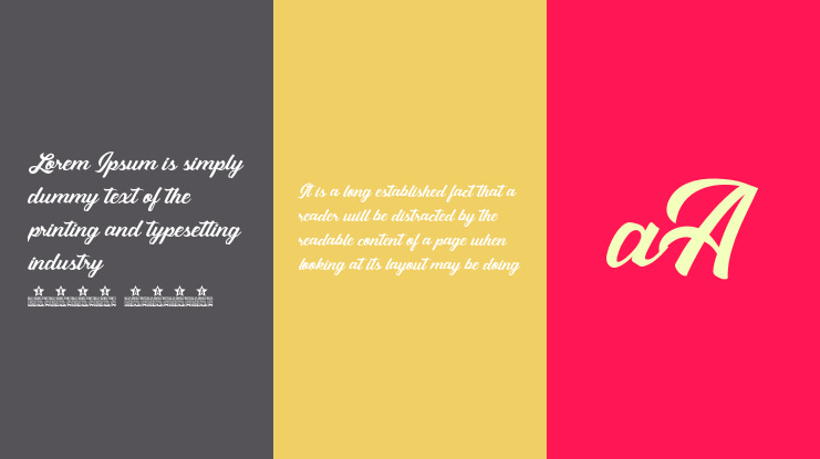 Sebastiana personal use Font