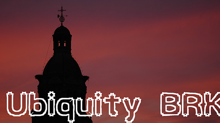 Ubiquity BRK Font