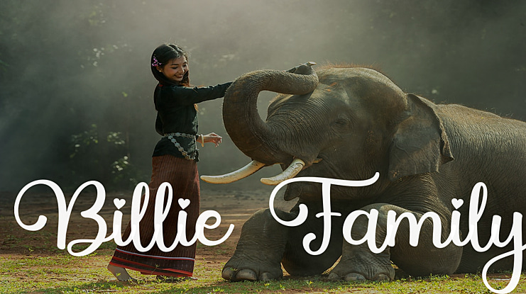 Billie Family Font