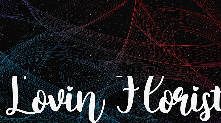 Lovin Florist Font