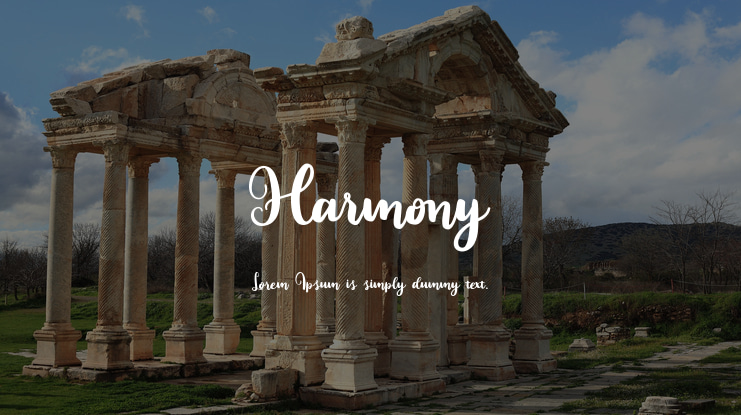 Harmony Font
