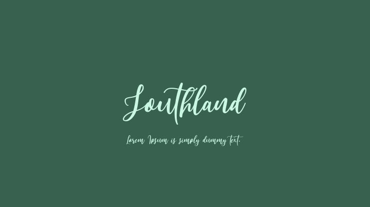 Southland Font