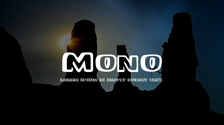 Mono Font